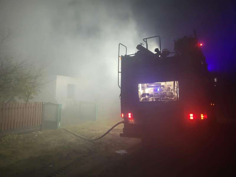На Волині вночі сталася подвійна пожежа (фото)