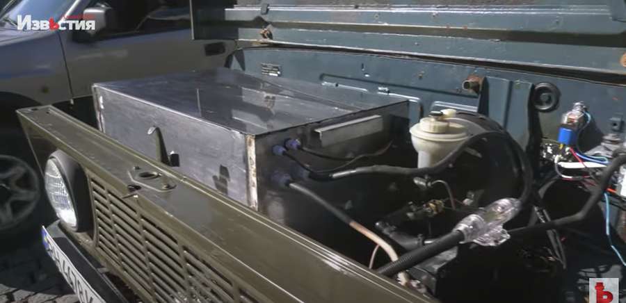 На базі «Волинянки» створили електромобіль для розвідників (фото, відео)