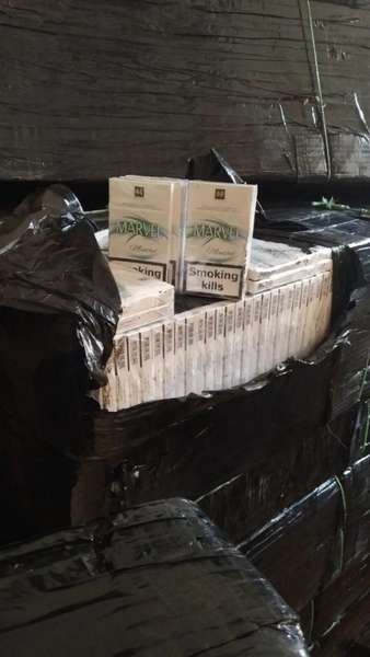 На Волині вилучили цигарки  вартістю понад півмільйона гривень (фото)