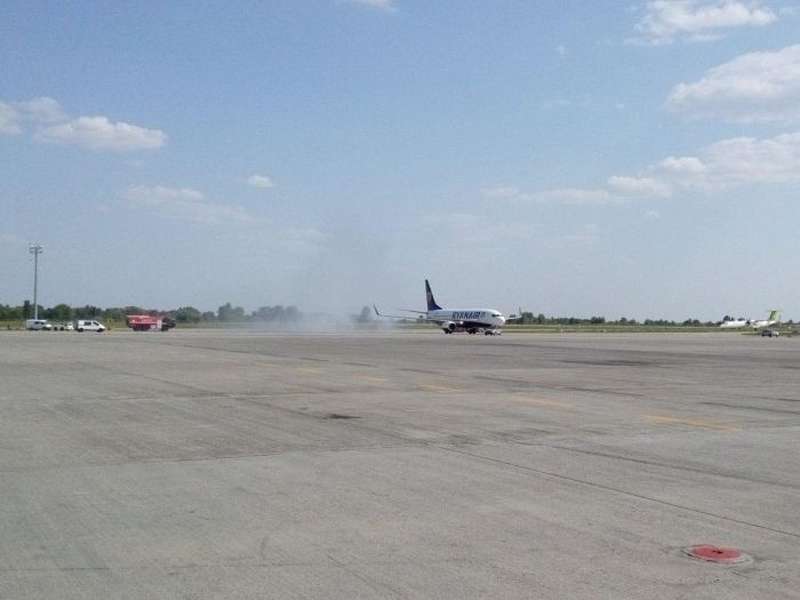 Ryanair виконав перший рейс до України (фото)