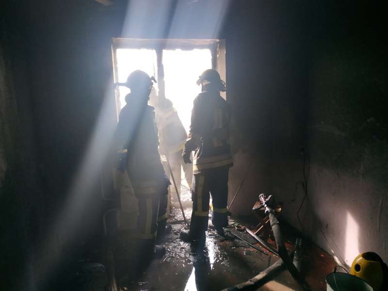 Пожежа в Луцьку: врятували двох жінок і дитину  (фото)