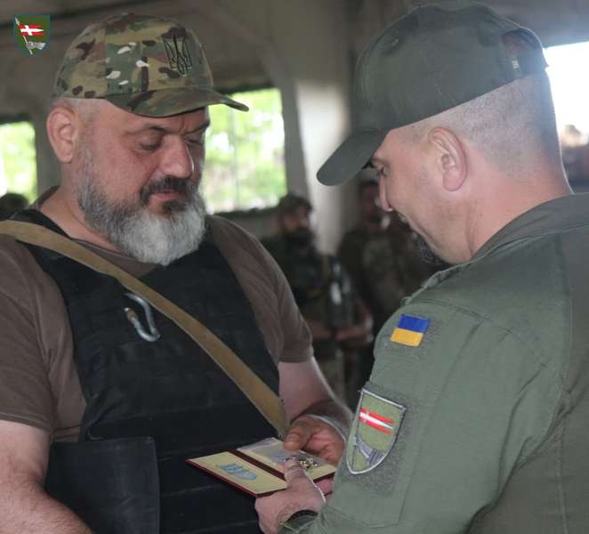 Воїни «князівської» бригади отримали нагороди з рук комбрига (фото)