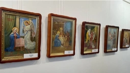 У Музеї волинської ікони відкрили виставку сакрального живопису трьох сестер