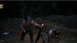 Як бійці 14-ї ОМБр «насипають» окупантам з міномета та прикривають піхоту (відео)