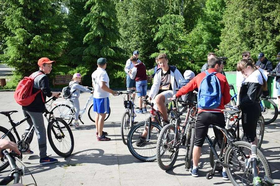 У Луцьку відбувся велосипедний екоквест (фото)