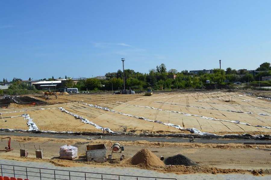 Як просувається будівництво спортивного ядра в Ковелі (фото)