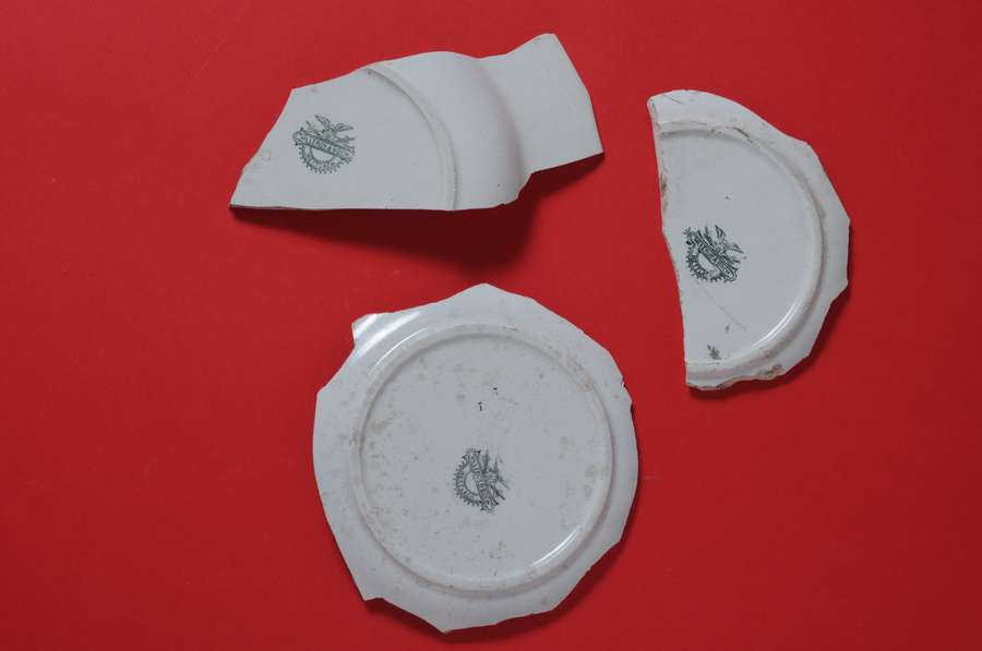 Показали колекцію посуду, яку знайшли під час досліджень Олицького замку (фото)