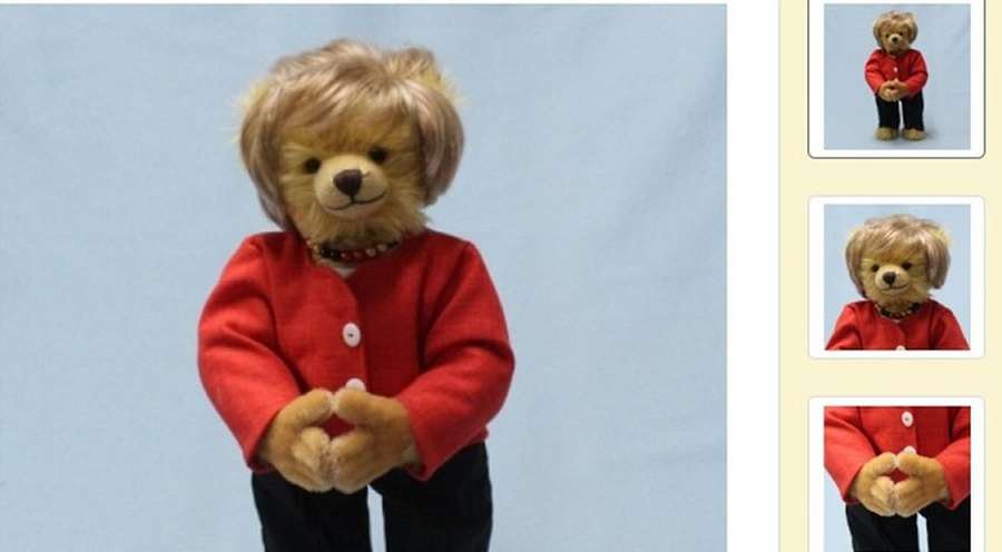У Німеччині розкупили усіх іграшкових ведмедів у вигляді Меркель (фото)