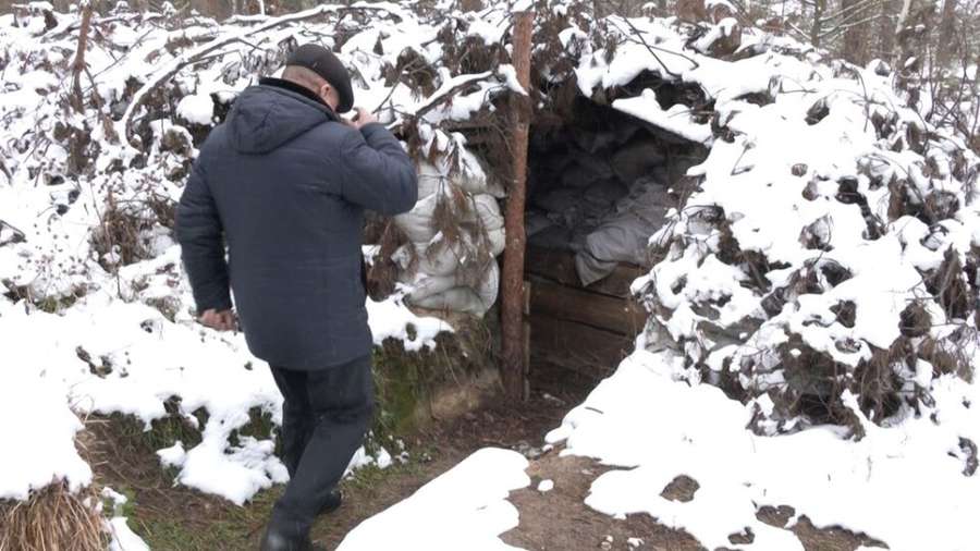 У селах під Білоруссю волиняни облаштували сховища (фото)