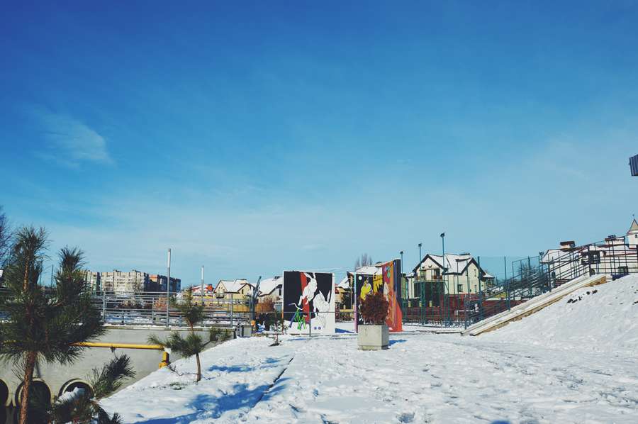 Зимовий «CityPark»: експозиція, місток та голуби (фото)