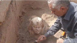 В Єгипті знайшли унікальну статую сфінкса (фото)