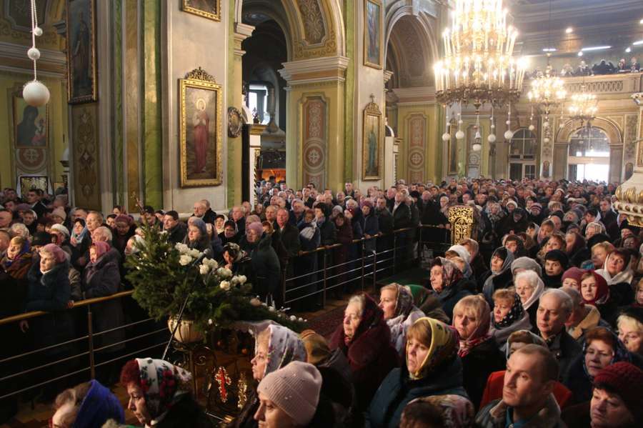 Як у Луцьку відсвяткували Різдво у соборі (фото)