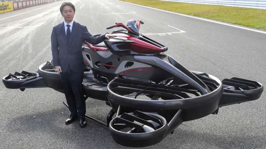 Ховербайк: Японія представила летючий мотоцикл (фото, відео)