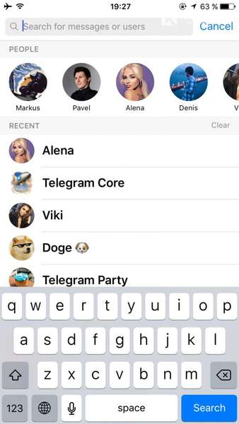 Три новинки меседжера Telegram: редагування повідомлень, теги і швидкий доступ до ботів
