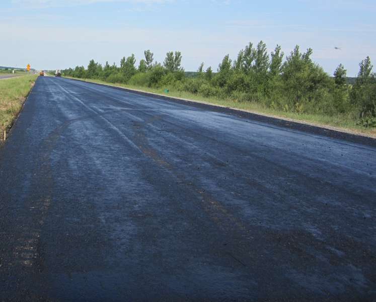 Відновили ремонтні роботи дороги  М-07  Київ – Ковель – Ягодин (фото)
