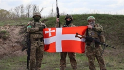 Бійці 100-ї бригади підняли прапор Волині під носом у ворога (відео)