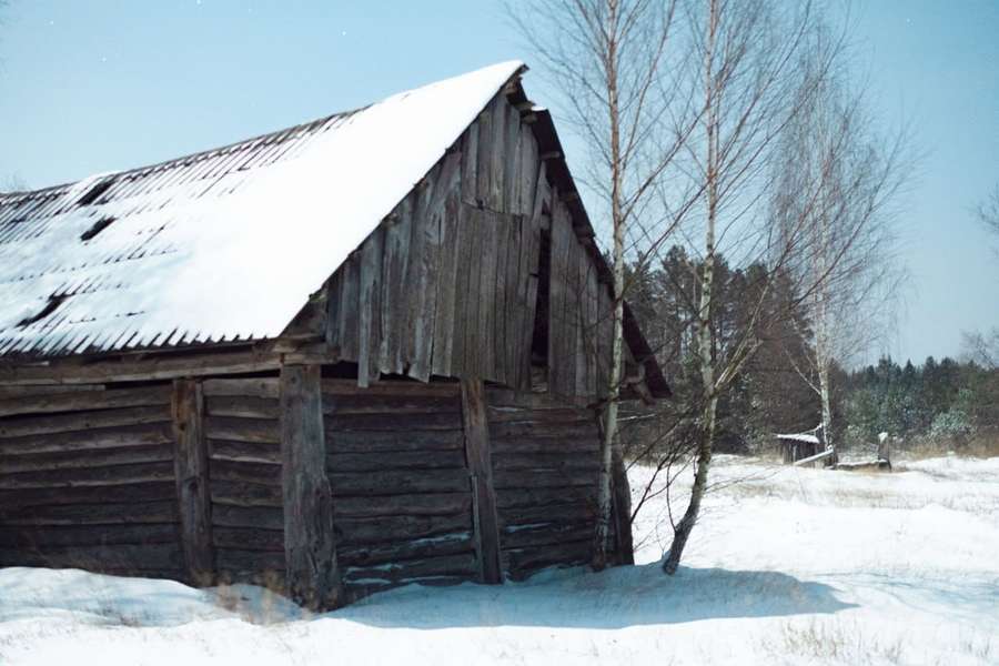 Як в дитинстві у бабусі: волинське село під покровом снігу (фото)