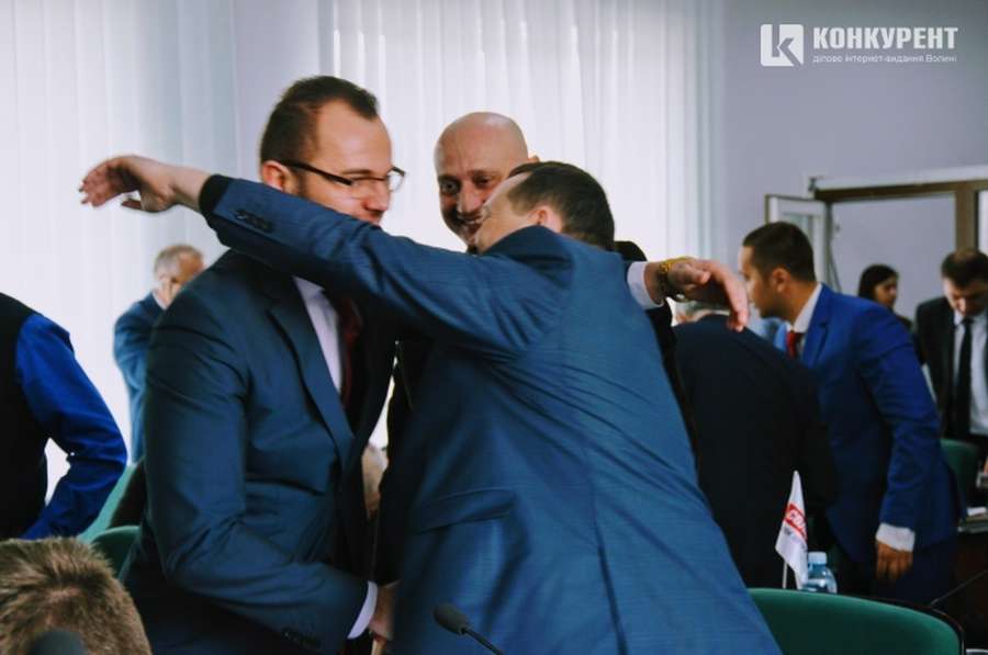 Депутата Ігоря Поліщука вітають із новою посадою секретаря