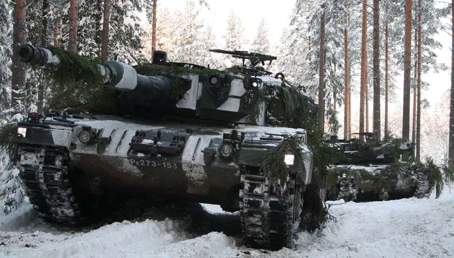 Танк Leopard 2A4 збройних сил Норвегії