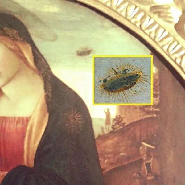На старовинній іконі помітили «НЛО»: що це було (фото)