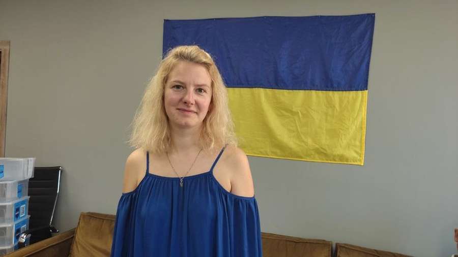 Волонтерка Ірина Новосад