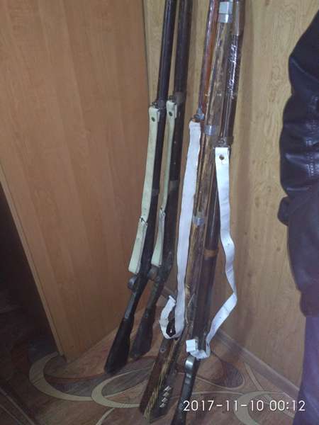 В «Устилузі» затримали росіянина з арсеналом старовинної зброї (фото)