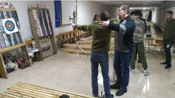 Терапія стрільбою з лука: «Луцькі соколи» тренують військовослужбовців (фото)