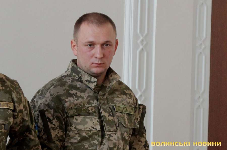 Військовий прокурор Луцького гарнізону Західного регіону України Євген Давидов