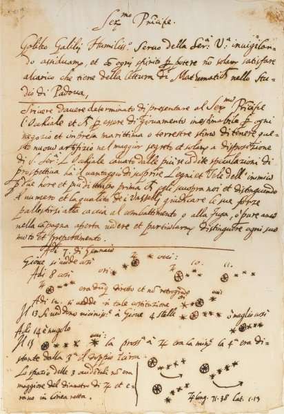 Учені з'ясували, що рукопис Галілео Галілея – підробка (фото)
