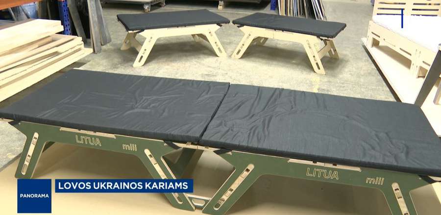 У Литві виготовляють збірні ліжка для українських військових