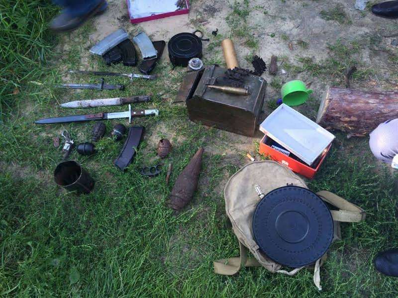 У волинянина знайшли зброю і боєприпаси, привезені з АТО