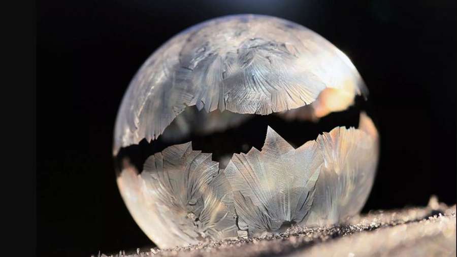 Замерзла бульбашка