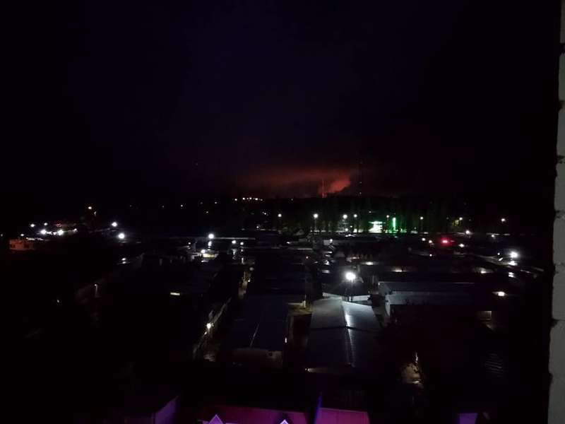 На території Рівненської АЕС пожежа (фото, відео)