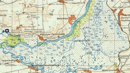 У що перетвориться Каховське водосховище, коли вода піде: мапи 1943 року (фото)