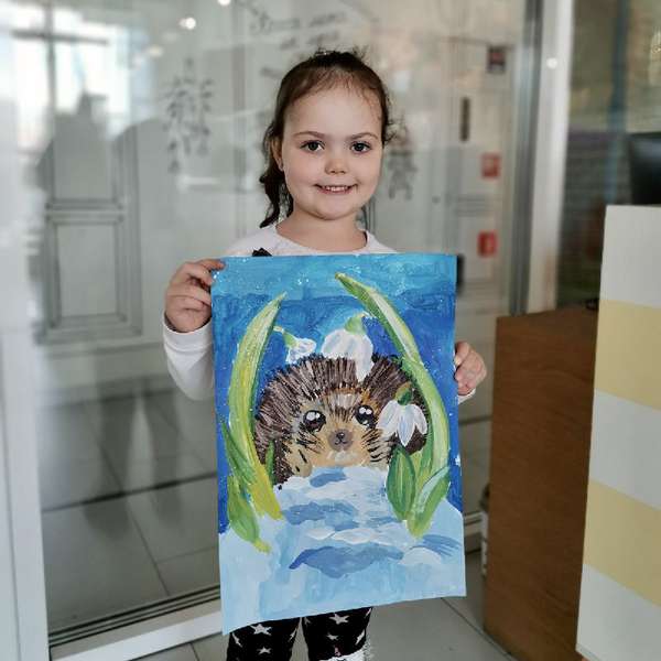 «Смугастий носоріг» запрошує дітей на уроки малювання*