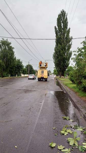 У Луцьку після негоди відновлюють тролейбусні лінії (фото)