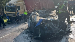Біля Маневичів легковик зіткнувся з вантажівкою – двоє людей загинули на місці (фото, відео)