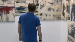 У Луцьку презентували виставку абстрактного живопису «Фрагменти вцілілого» (фото, відео)