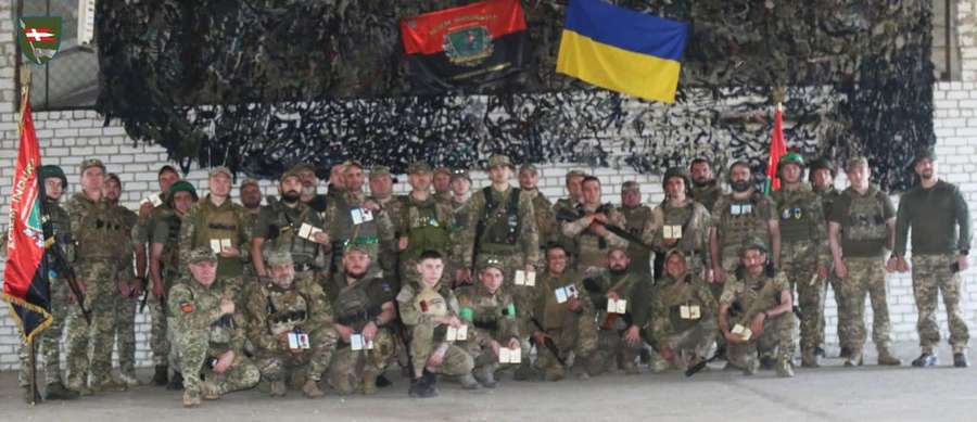 Воїни «князівської» бригади отримали нагороди з рук комбрига (фото)