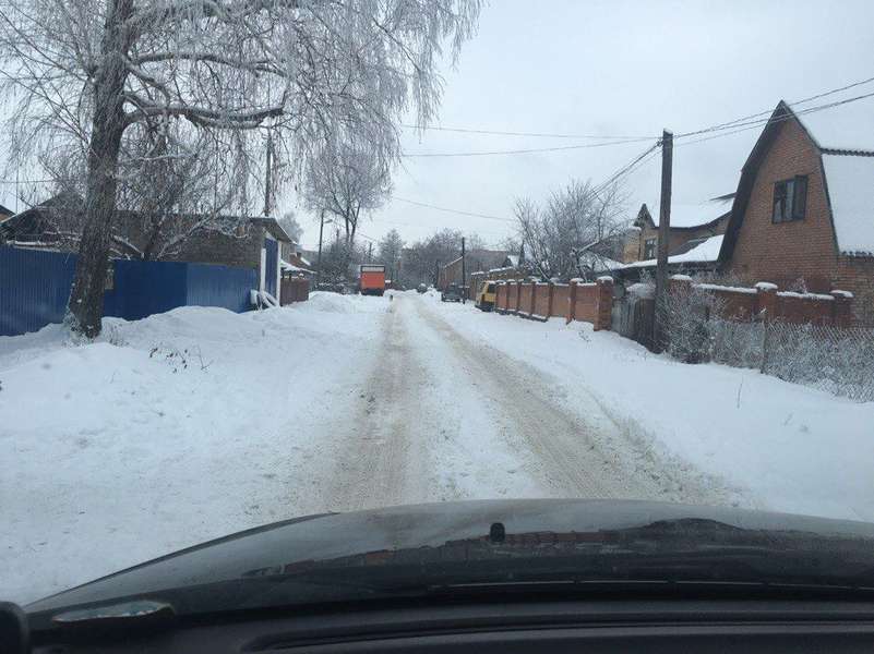 У Луцьку на ЛПЗ не розчищають вулиці від снігу (фото)