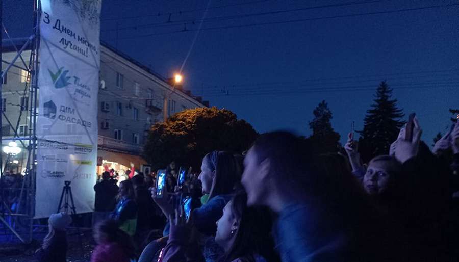 Фейковий «Дзідзьо» на концерті до Дня міста у Луцьку