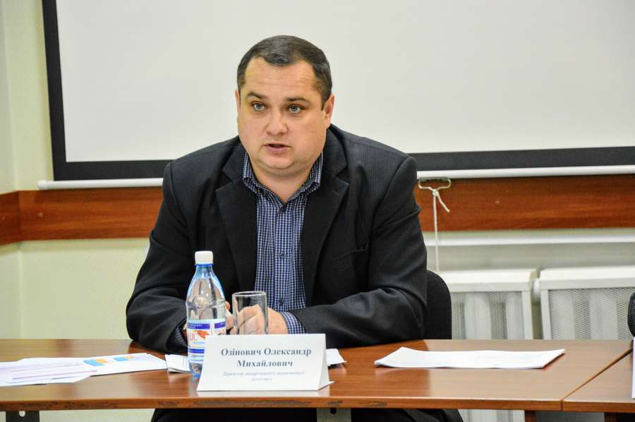 Директор департаменту економічної політики Олександр Озінович