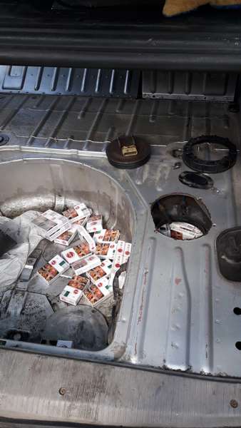 На кордоні з Білоруссю знайшли контрабандні сигарети (фото)