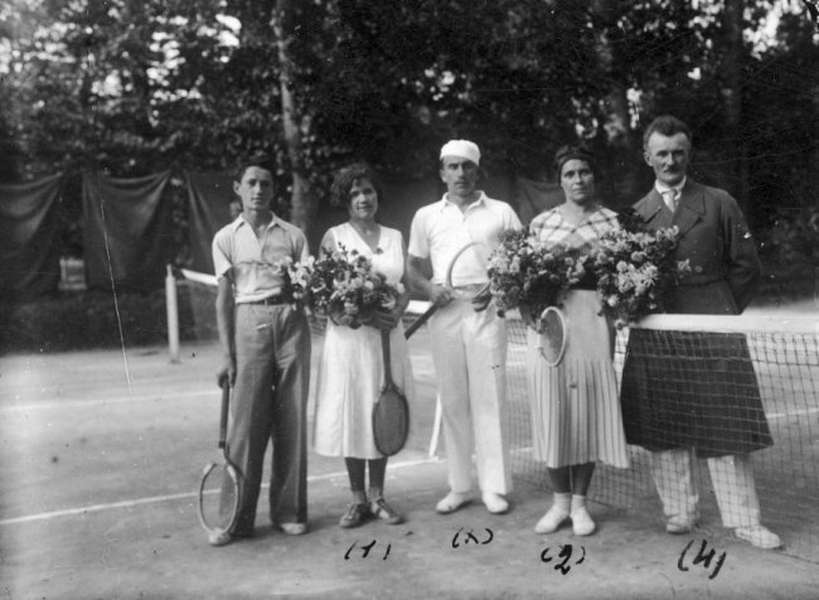 Тенісні змагання в Луцьку, 1935 р.