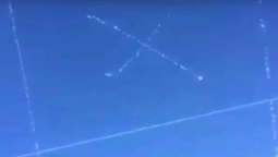 На небі: американські пілоти зіграли у "Хрестики-нулики"  (відео)