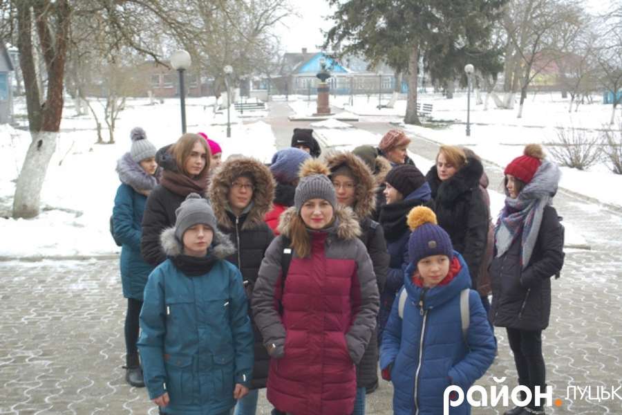 Луцькі школярі побували в музеї Лесі Українки (фото) 