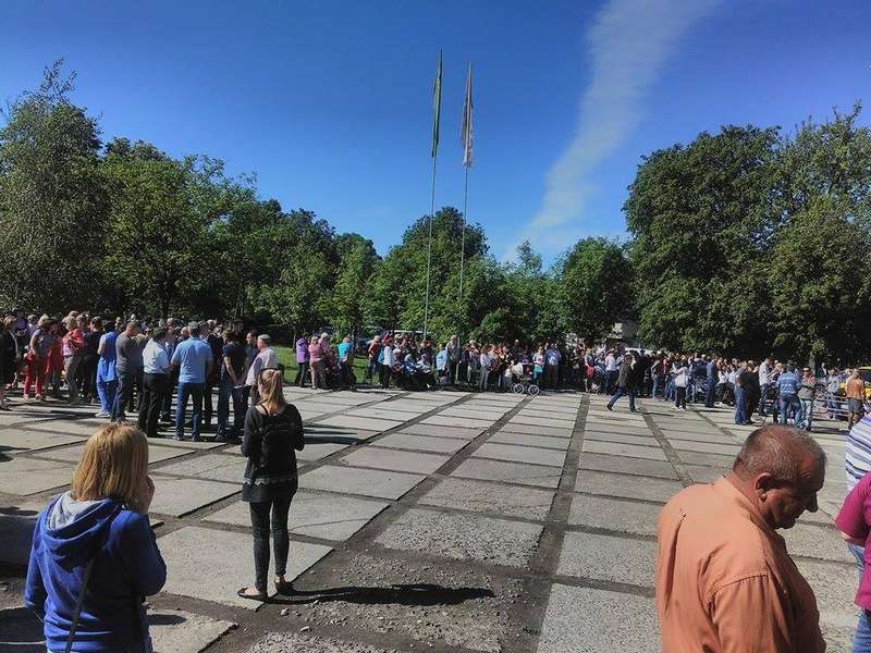 У Луцьку – акція протесту під цукровим заводом (фото) 