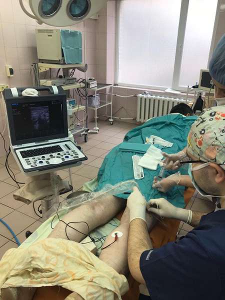 Анестезія під контролем УЗД: у луцькій лікарні запровадили нову методику (фото)
