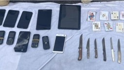 Ножі, телефони, алкоголь: у в'язнів на Волині знайшли заборонені предмети (фото)