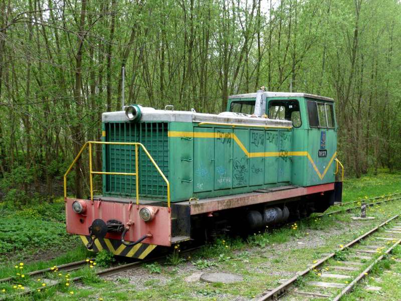 Руїни дитячої залізниці у Луцьку (фото)
